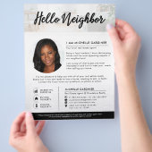 Hello Neighbor Real Anwesen Agent Einführung Flyer (Hand)