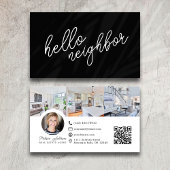 Hello Neighbor Real Anwesen Foto QR Code Visitenkarte