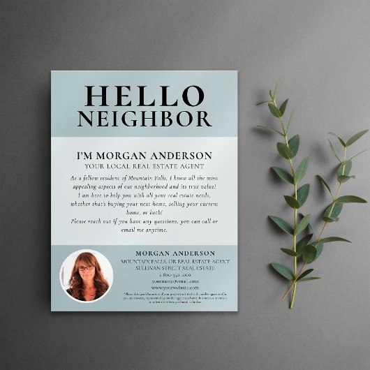 Hello Neighbor Real Anwesen Marketing Einführung Flyer