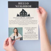 Hello Neighbour Rustic Real Anwesen Agent Foto Flyer (Hand)