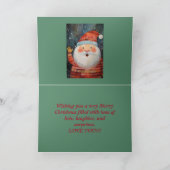 HELLO NEPHEW CHRISTMAS CARD DANKESKARTE (Innenseite)