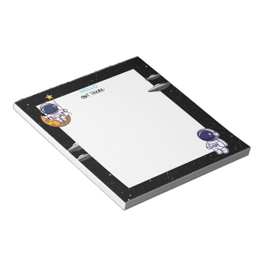 HELLO OUT There Notepad Notizblock (angewinkelt)