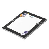 HELLO OUT There Notepad Notizblock (Rotiert)