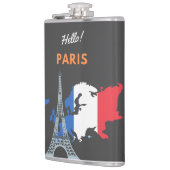 Hello Paris Flask Flachmann (Links)
