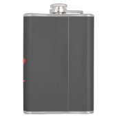 Hello Paris Flask Flachmann (Rückseite)