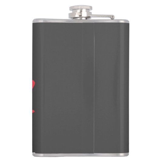 Hello Paris Flask Flachmann (Rückseite)