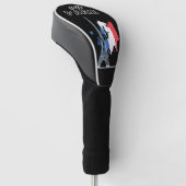 Hello Paris Golf Head Cover Headcover (angewinkelt)