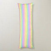 Hello Pastel Reversible Body Pillow Seitenschläferkissen (Rückseite (Vertikal))