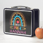 Hello Pre K Bohemisch Arch Rainbow Metall Brotdose (Beispiel)