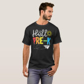 Hello Pre K Fun PreSchool Backto School Student T-Shirt (Vorne ganz)
