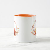 Hello Pumpkin Autumn Anpasster Text Tasse (Zentrum)