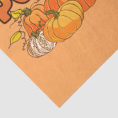 Hello Pumpkin Autumn Farbe anpassen Seidenpapier (Ausschnitt)