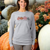 Hello Pumpkin Fall Long Sleeve T - Shirt