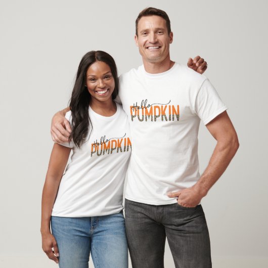 Hello Pumpkin Fall Saison T-Shirt (Unisex)