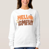 Hello Pumpkin Fall Sweatshirt | HerbstMode (Vorderseite)