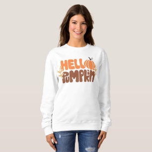 Hello Pumpkin Fall Sweatshirt HerbstMode