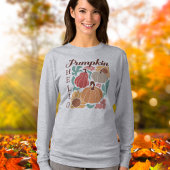 Hello Pumpkin Long Sleeve T - Shirt