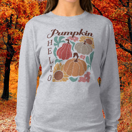 Hello Pumpkin Long Sleeve T - Shirt