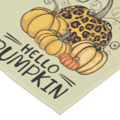 Hello Pumpkin Lover Herbst Herbst Herbst Thanksgiv Kurzer Tischläufer (Ecke)