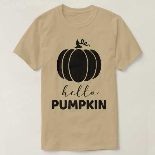 Hello Pumpkin Niedlich Pumpkin Herbst Herbstsaison T-Shirt (Design vorne)