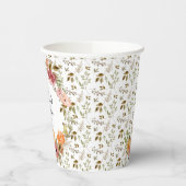 Hello Pumpkin Paper Cups Fall Brautparty Pappbecher (Links)