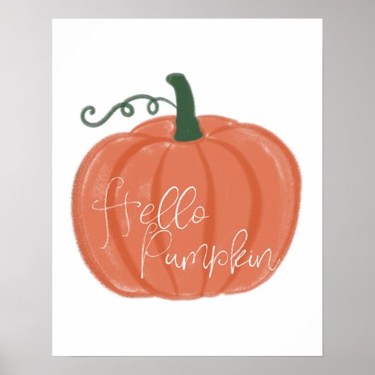 Hello Pumpkin Poster (Vorne)
