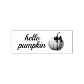 Hello Pumpkin Rubber Briefmarke Gummistempel (Prägung)