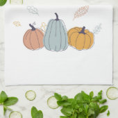Hello Pumpkin Season Geschirrtuch (Gefaltet)