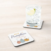 Hello Pumpkin Season Getränkeuntersetzer (Rechte Seite)