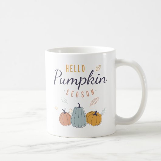 Hello Pumpkin Season Kaffeetasse (Rechts)
