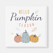Hello Pumpkin Season Magnet (Vorne)