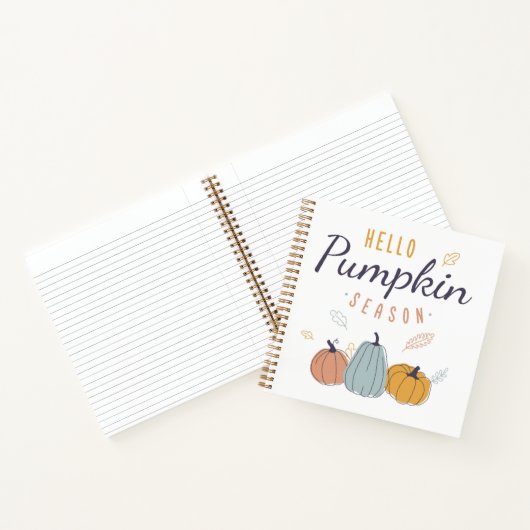 Hello Pumpkin Season Notizblock (Innenseite)