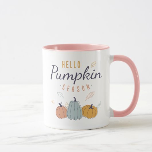 Hello Pumpkin Season Tasse (Rechts)