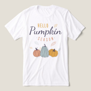 Hello Pumpkin Season Tri-Blend Shirt