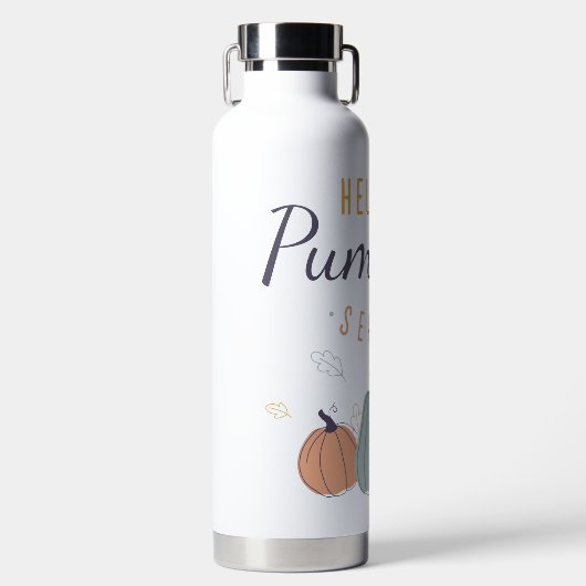 Hello Pumpkin Season Trinkflasche (Vorderseite)