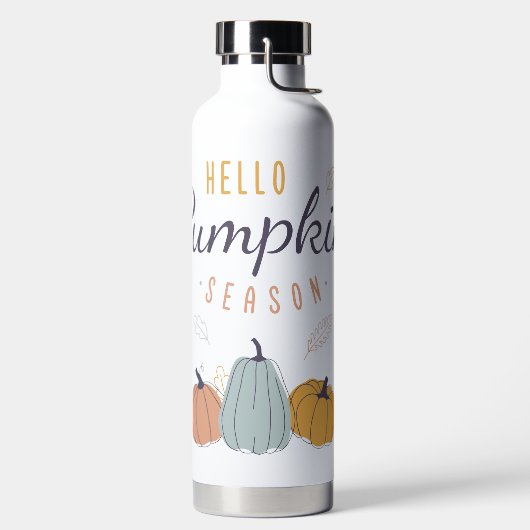 Hello Pumpkin Season Trinkflasche (links)