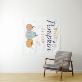 Hello Pumpkin Season Wandteppich (Beispiel (Horizontal))