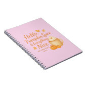 Hello, Pumpkin Spice & Everything Nice Journal Notizblock (Rechte Seite)