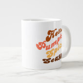 Hello Pumpkin Spice Saison Jumbo-Tasse (Vorderseite Rechts)
