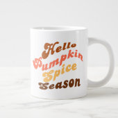 Hello Pumpkin Spice Saison Jumbo-Tasse (Rechts)