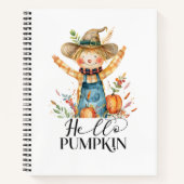 Hello Pumpkin Spiral Notebook Notizblock (Vorderseite)