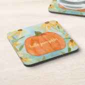 Hello Pumpkin Untersetzer (Linke Seite)