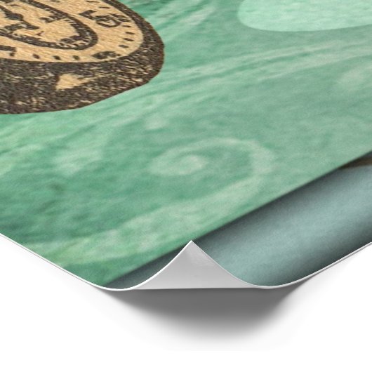 Hello Retirement Fun und Funky Poster (Ecke)