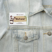 Hello Richard Classic Name Tag Namensschild (Beispiel)