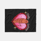 Hello Robert It's Ing Me Off Marcus The Worm Fleecedecke (Vorderseite (Horizontal))