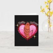 Hello Robert It's Ing Me Off Marcus The Worm  Karte (Gelbe Blume)