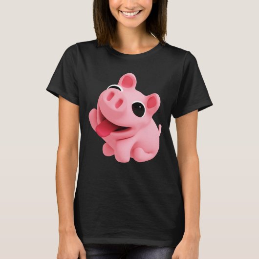 Hello Rosa T-shirt (Vorderseite)