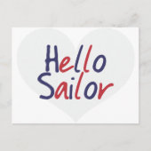 Hello Sailor Postkarte (Vorderseite)