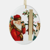 Hello Santa Keramik Ornament (Rechts)