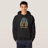 Hello Second Grade Rainbow Teacher Team 2nd Grade  Hoodie (Vorne ganz)